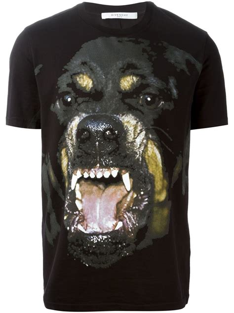 t shirt givenchy bulldog|givenchy rottweiler t shirt.